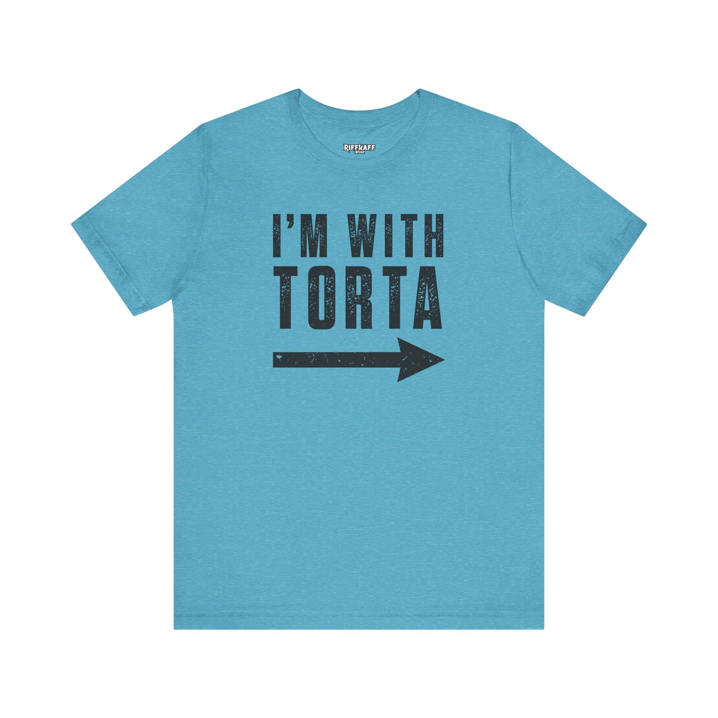 I’m With Torta Arrow Tee - Funny Family/Partner Mexican Food Shirt - Riff Rsff Wear