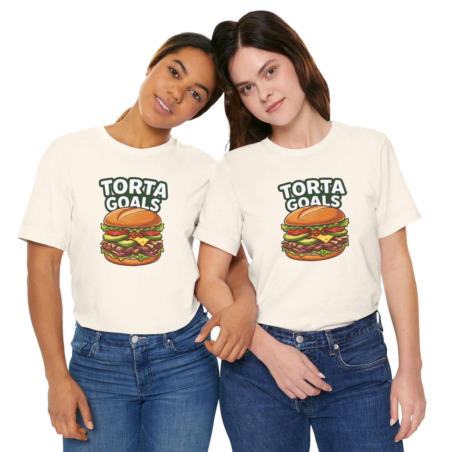 T-Shirt - "Torta Goals" Burger Graphic Tee - Riff Raff Wear