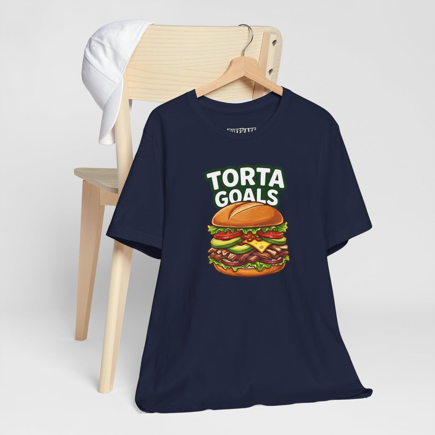 T-Shirt - "Torta Goals" Burger Graphic Tee - Riff Raff Wear