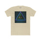 Mystical Eye Unisex Cotton Crew Tee - Retro Cyber Design - Riff Raff Wear
