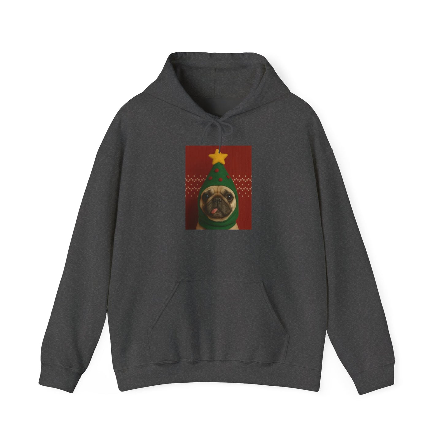 Christmas Dog Hoodie, Unisex Sweatshirt, Festive Apparel, Holiday Gift, Cozy Winter Wear, Cute Pet Lover Gift - Riff Raff Wear