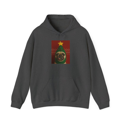 Christmas Dog Hoodie, Unisex Sweatshirt, Festive Apparel, Holiday Gift, Cozy Winter Wear, Cute Pet Lover Gift - Riff Raff Wear