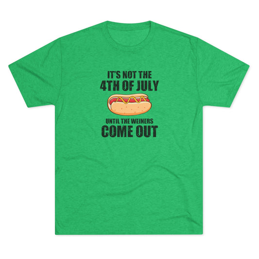 Riff Raff Wear 4th Of July Unisex Tri-Blend Crew Tee