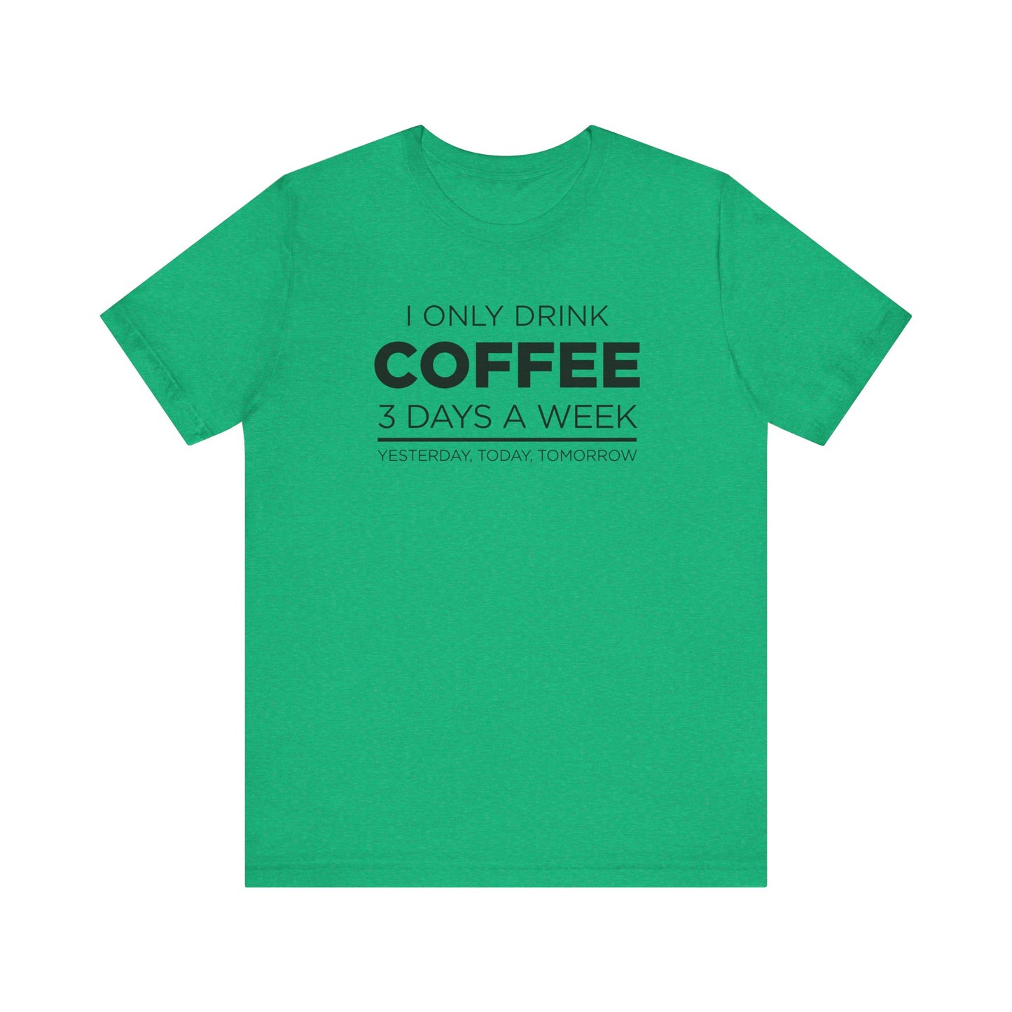 Dad Funny Coffee Unisex Jersey Short Sleeve Tee