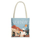 Scottsdale Arizona Vintage Travel Tote Bag — Old Town Desert Poster Design