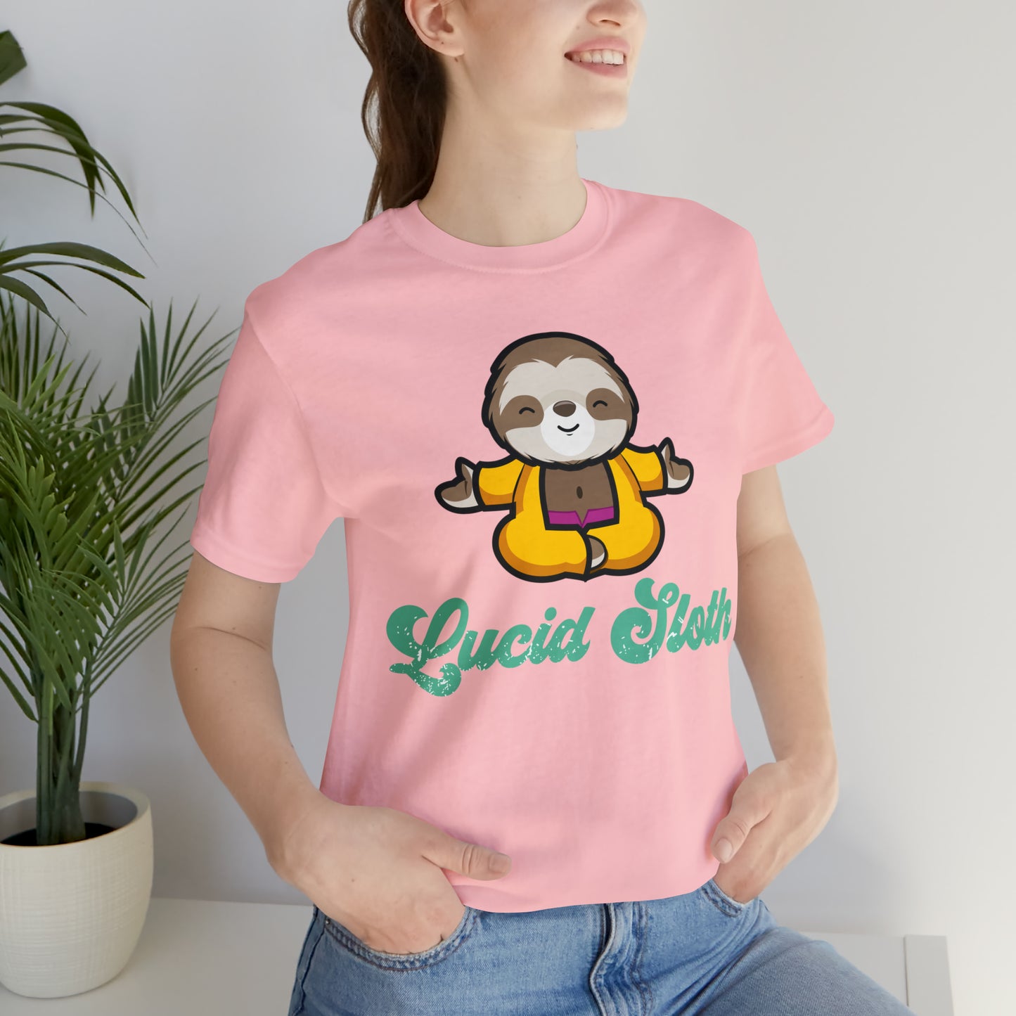 Lucid Sloth Unisex Jersey Short Sleeve Tee