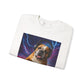 Pizza Party Bulldog Crewneck Sweatshirt - Fun & Cozy Unisex Gift - Riff Raff Wear