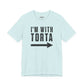 I’m With Torta Arrow Tee - Funny Family/Partner Mexican Food Shirt - Riff Rsff Wear
