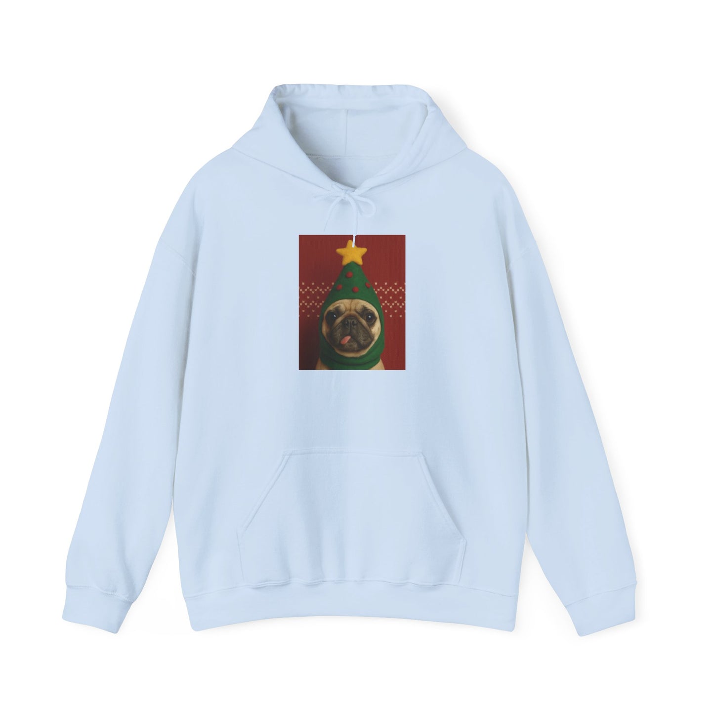 Christmas Dog Hoodie, Unisex Sweatshirt, Festive Apparel, Holiday Gift, Cozy Winter Wear, Cute Pet Lover Gift - Riff Raff Wear