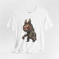 Graphic Tee — Creepy Bunny Monster Front with "F*** You and Your Lab***" Bold Back