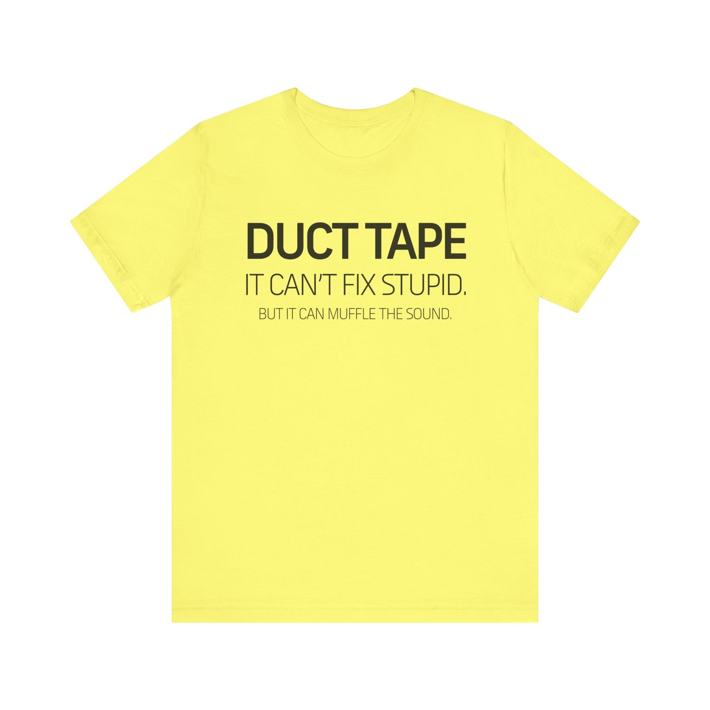 Dad Funny Duct Tape Unisex Jersey Short Sleeve Tee