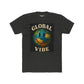 Global Vibe Unisex Cotton Crew Tee - Positive Earth Design for Eco Lovers - Riff Raff Wear