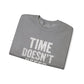Unisex Crewneck Sweatshirt - "Time Doesn't Refund" - REBEL REPUBLIC - Riff Raff Wear