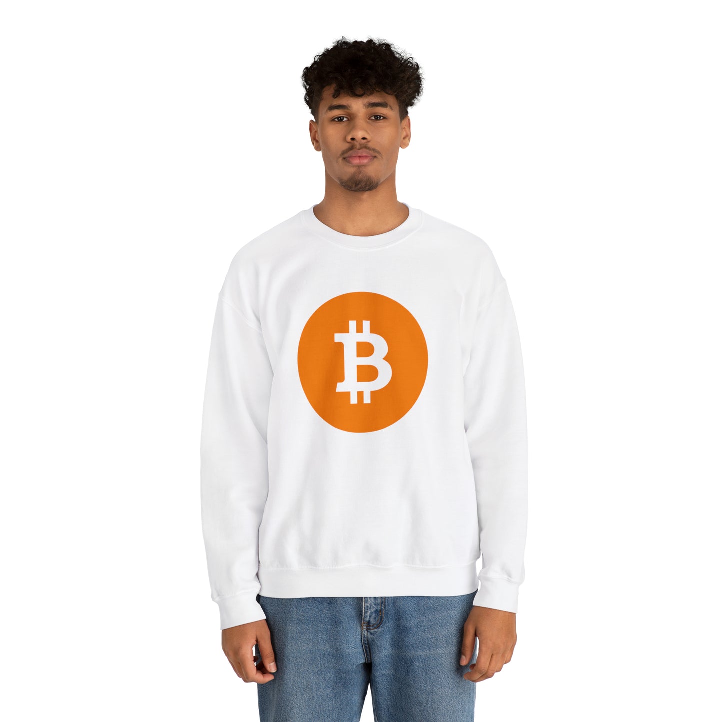 Riff Raff Wear Bitcoin Unisex Heavy Blend™ Crewneck Sweatshirt