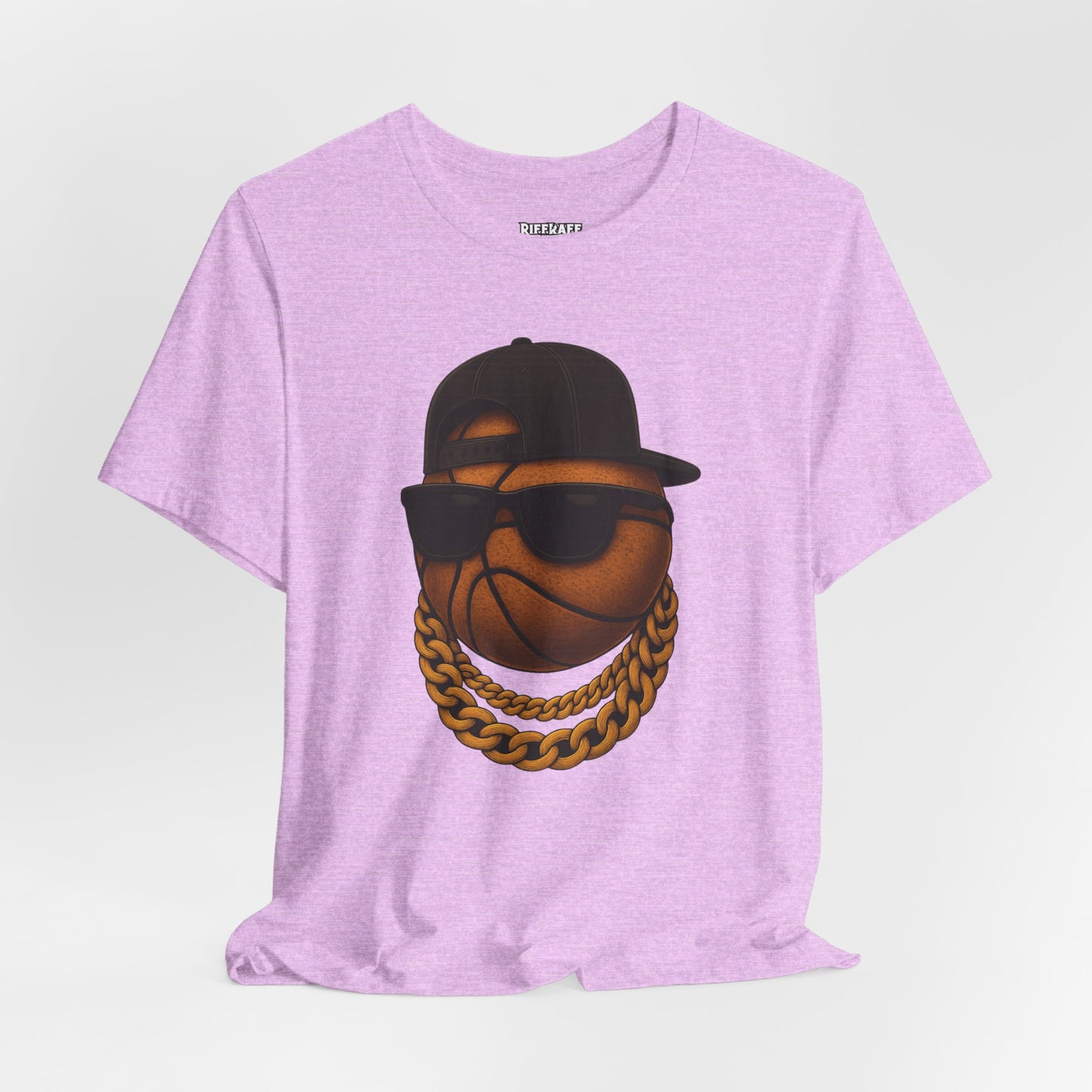 Basketball Bling Tee — Cool Hip-Hop Ball Graphic T-Shirt