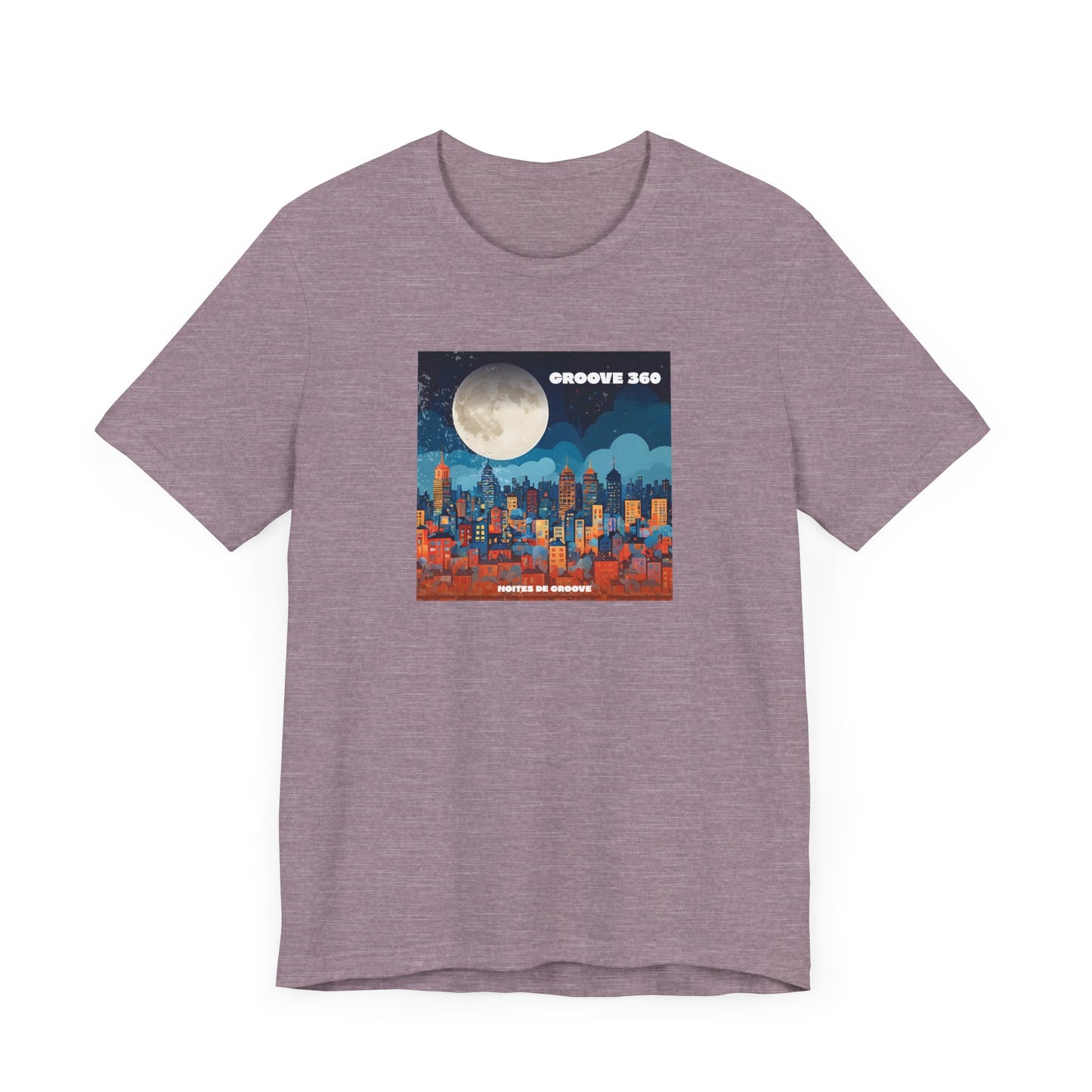 Groove 360 - Noites De Groove - Unisex Jersey Short Sleeve Tee