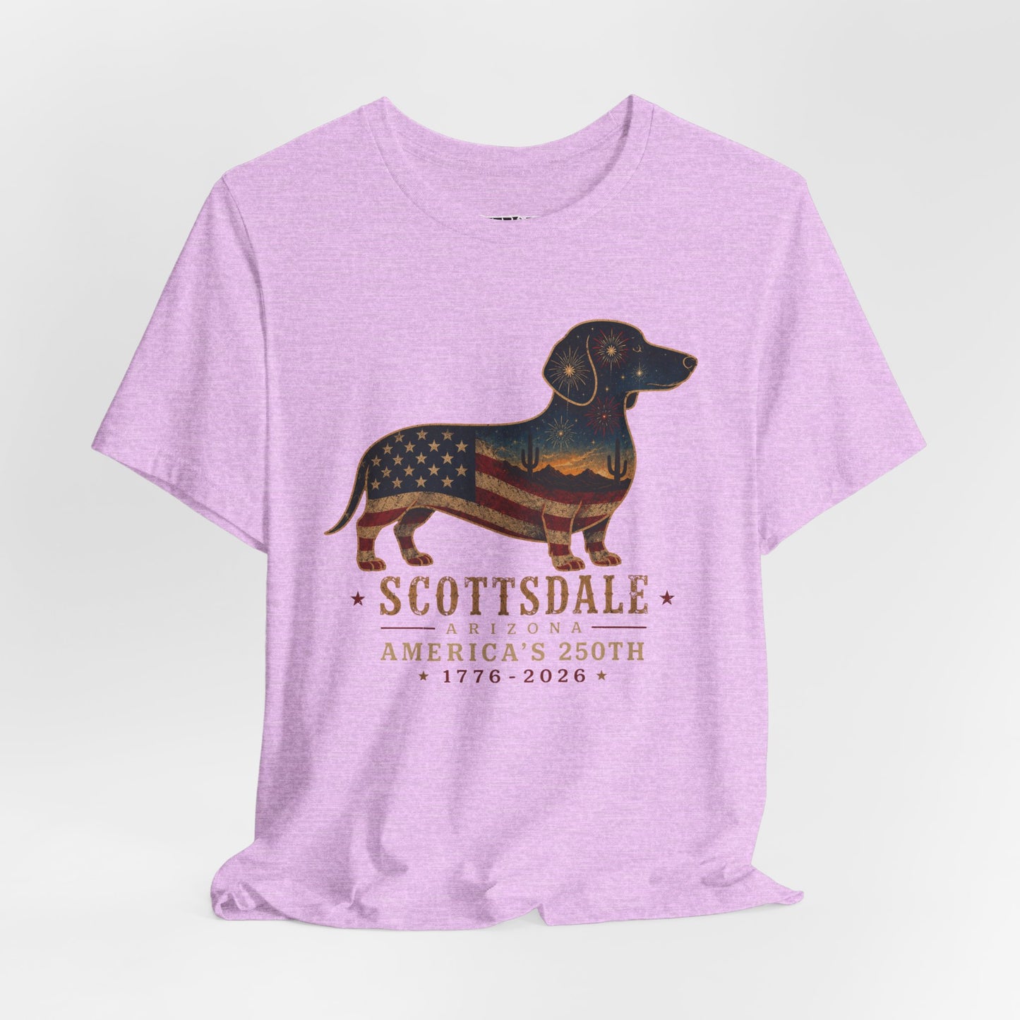 Copy of Freedom Crew Dachshund T-Shirt – Patriotic Dachshund Flag Tee