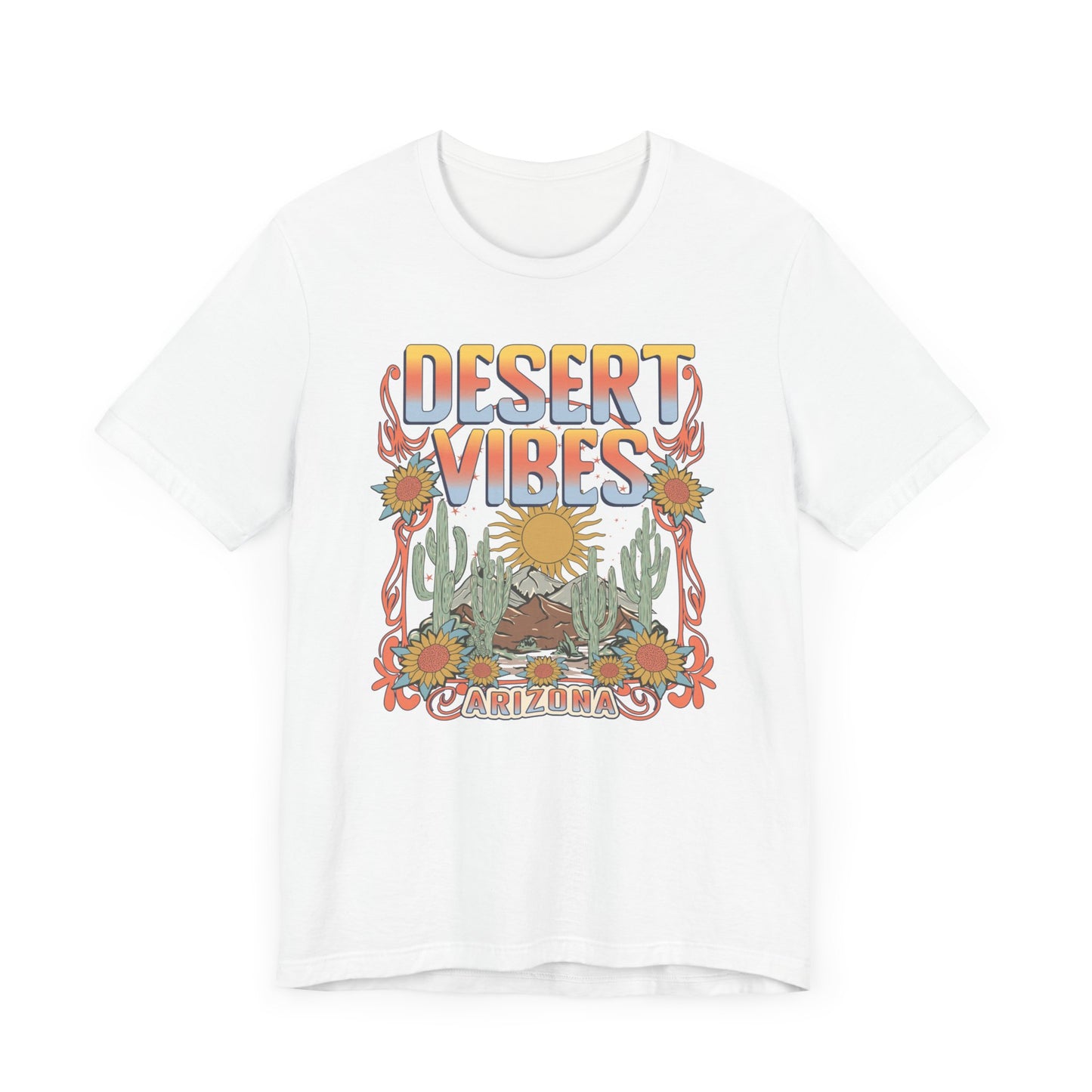 Off Trail Arizona Vibes Unisex Jersey Short Sleeve Tee