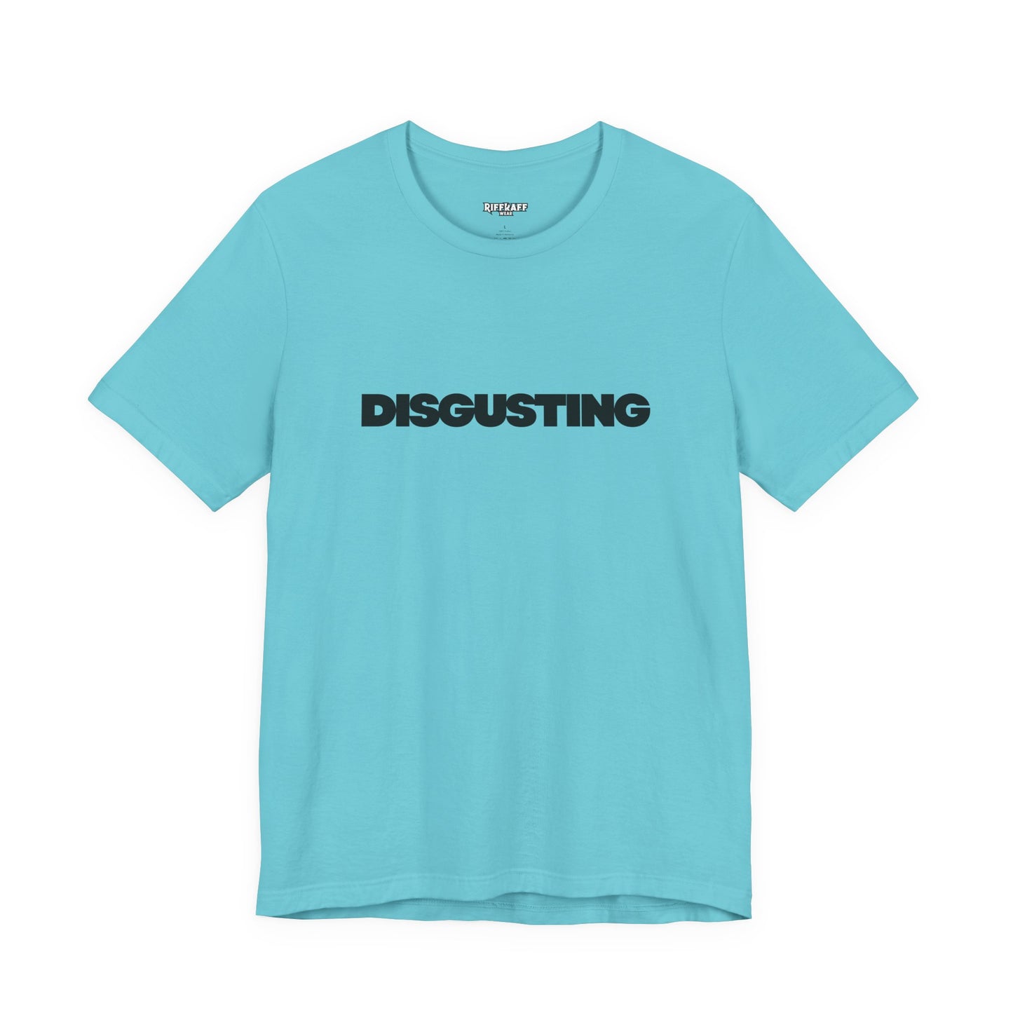 DISGUSTING Graphic Tee — Bold Text Statement T-Shirt