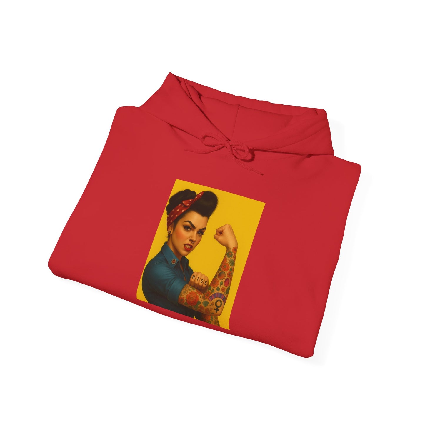 Empowering Feminist Hoodie | Unisex Heavy Blend™ Sweatshirt - Riff Raff Wear