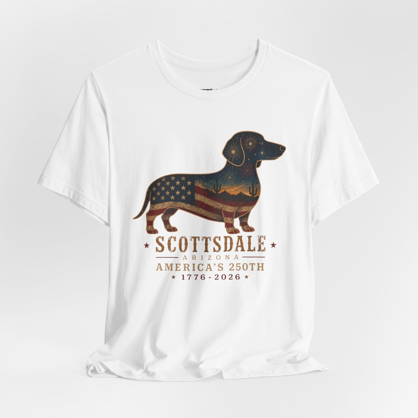 Copy of Freedom Crew Dachshund T-Shirt – Patriotic Dachshund Flag Tee
