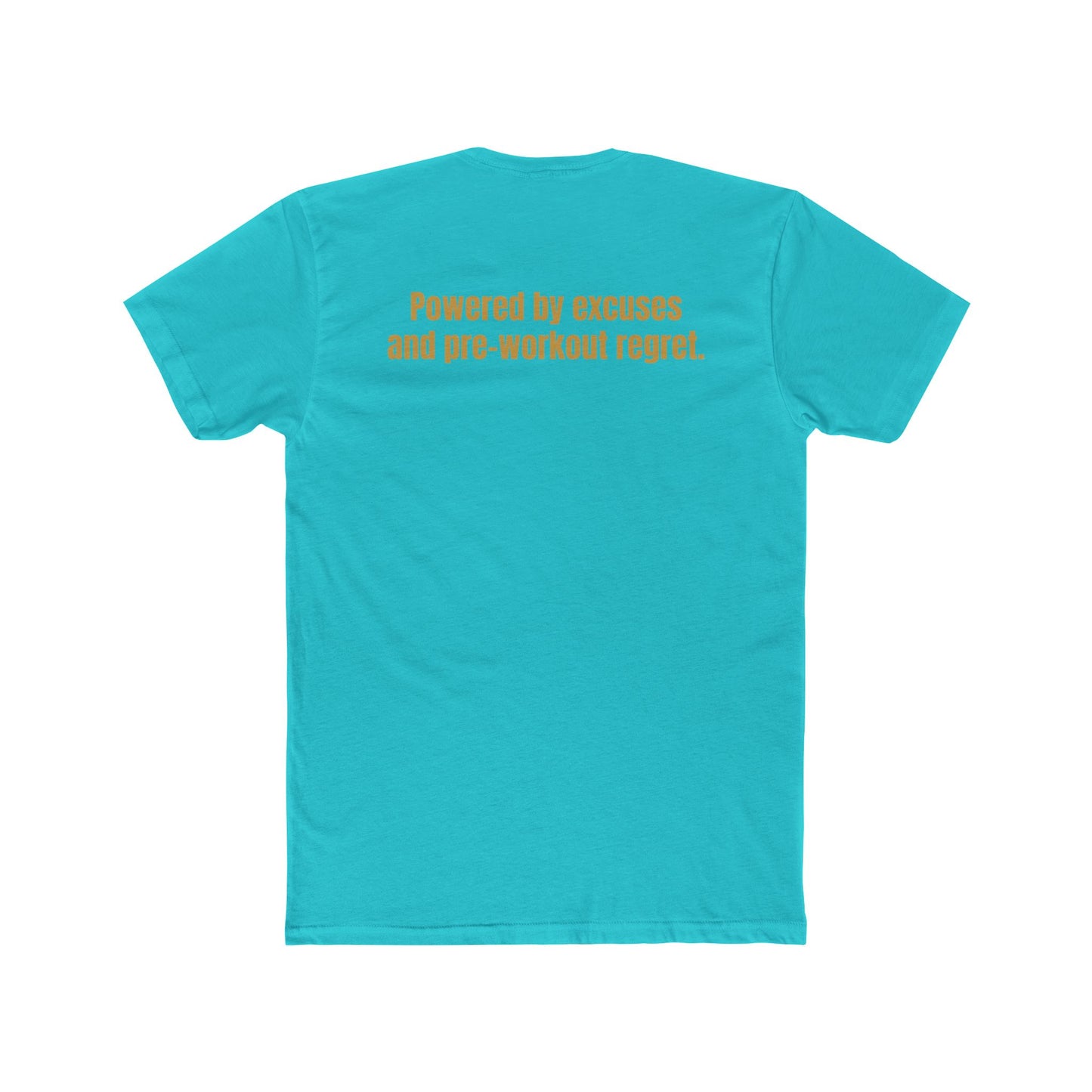 Unisex Cotton Crew Tee - Slump House Gym | No Reps, Just Vibes | Perfect for Fitness Enthusiasts - Riff Raff Underground