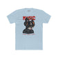 PetNique - Cool Dog Music Crew Tee - Unisex Cotton T-Shirt for Dog Lovers and Music Enthusiasts - Riff Raff Wear