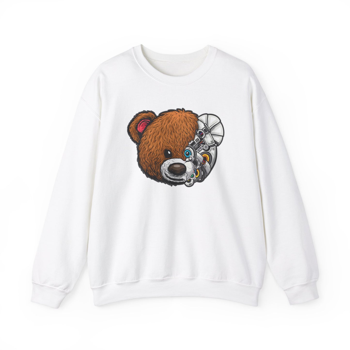 Riff Raff Wear Cyborg Bear Unisex Heavy Blend™ Crewneck Sweatshirt