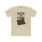 Hack the Code Unisex Cotton Crew Tee - Stylish Programmer Shirt - Riff Raff Wear