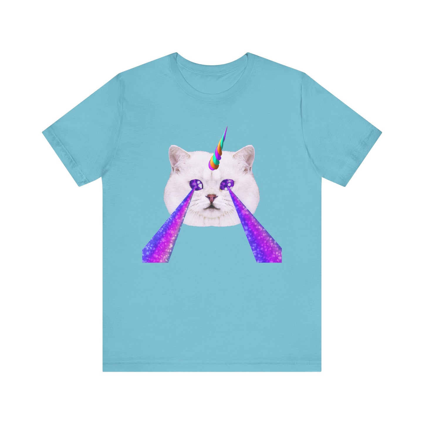 Riff Raff Wear Laser Cat Unisex Jersey Short Sleeve Tee