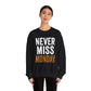 "Never Miss Monday" Crewneck Sweatshirt - REBEL REPUBLIC - Riff Raff Wear