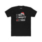 Funny Christmas Tee, Unisex Cotton Crew Tee, Holiday Apparel, Gift for Her/Him, Seasonal Humor, Nice Naughty I Tried - Riff Raff Wear