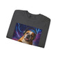 Pizza Party Bulldog Crewneck Sweatshirt - Fun & Cozy Unisex Gift - Riff Raff Wear