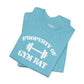 Riff Raff Wear Property of Gym Ratt Unisex Jersey Short Sleeve Tee