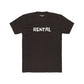 Casual Unisex Crew Tee - "RENTAL" Statement T-Shirt for Everyday Wear - Riff Raff Wear