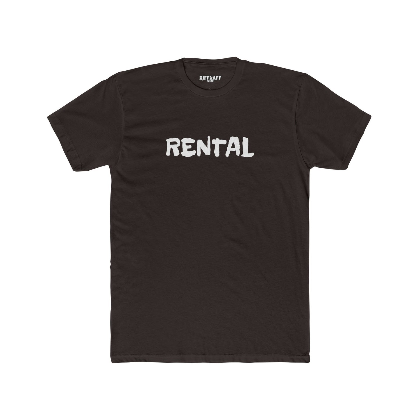 Casual Unisex Crew Tee - "RENTAL" Statement T-Shirt for Everyday Wear - Riff Raff Wear