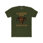 Funny Unisex Cotton Crew Tee - "Laugh Now Burn Later" Graphic Shirt Riff Raff Wear