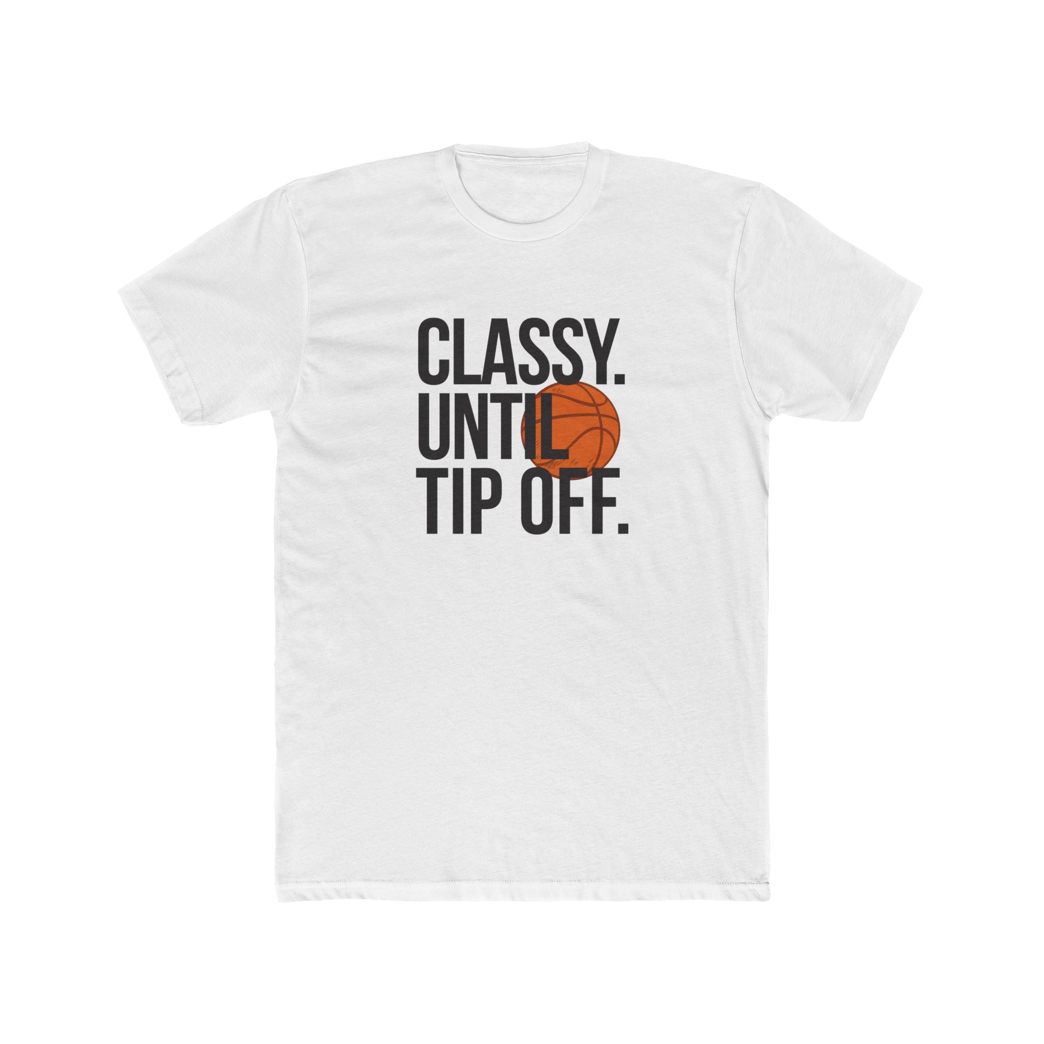 Stylish Basketball Tee - Perfect for Game Day, Sports Fans, and Casual Wear, Gift for Gym Lovers, Unisex Cotton Crew Tee