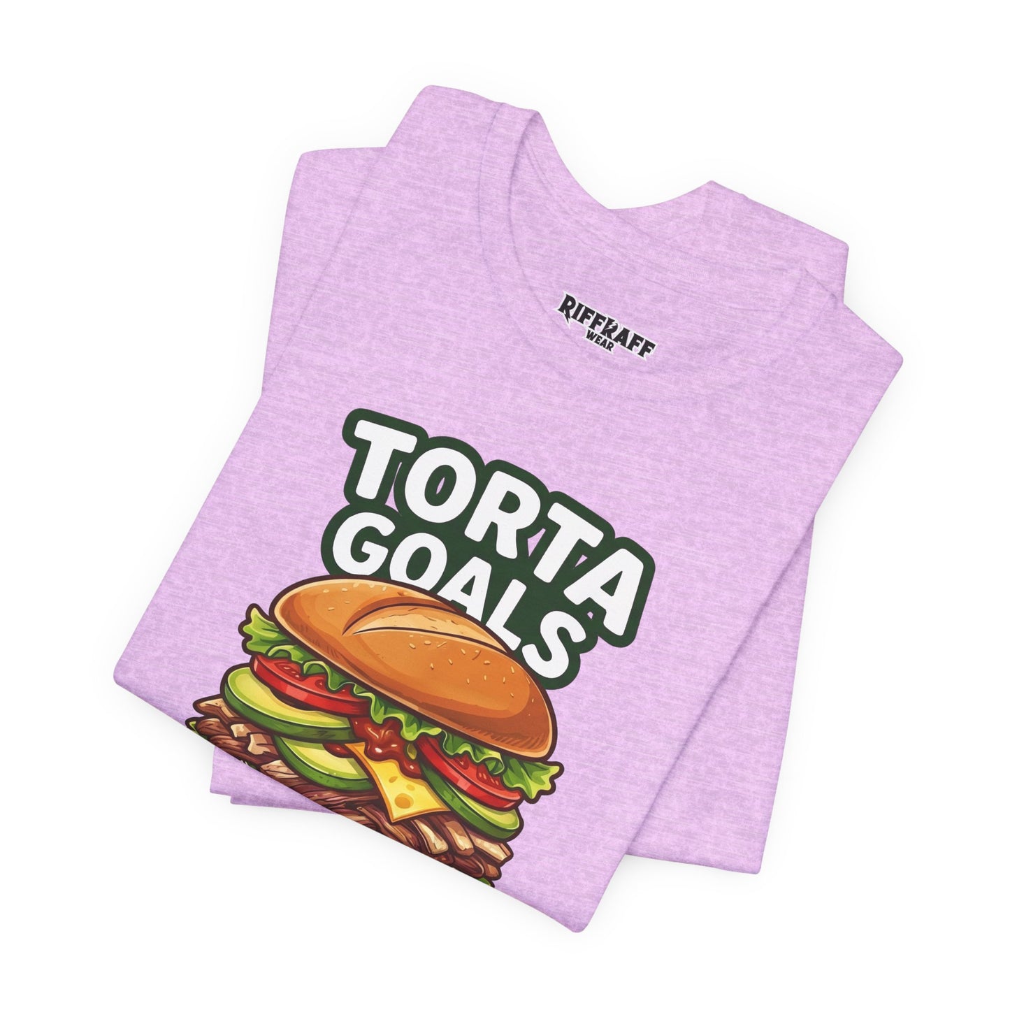 T-Shirt - "Torta Goals" Burger Graphic Tee - Riff Raff Wear