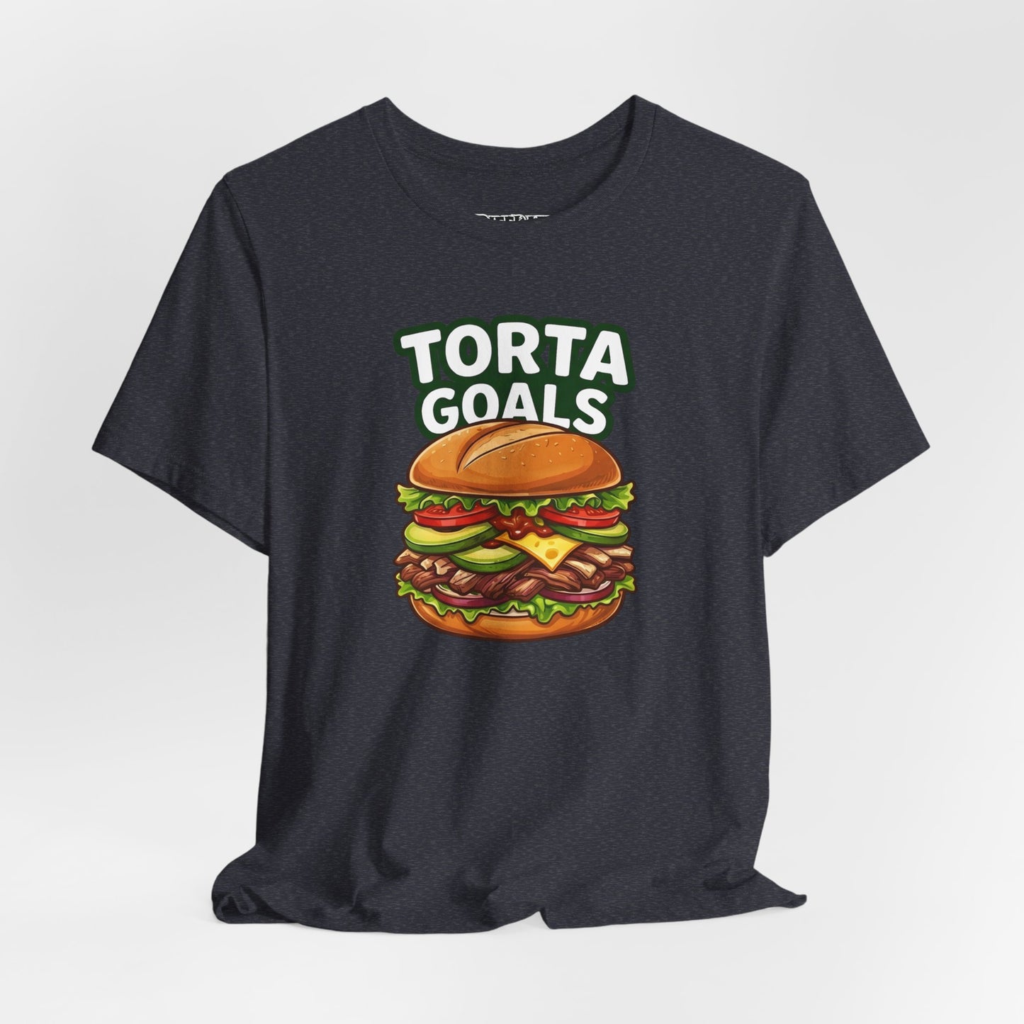 T-Shirt - "Torta Goals" Burger Graphic Tee - Riff Raff Wear