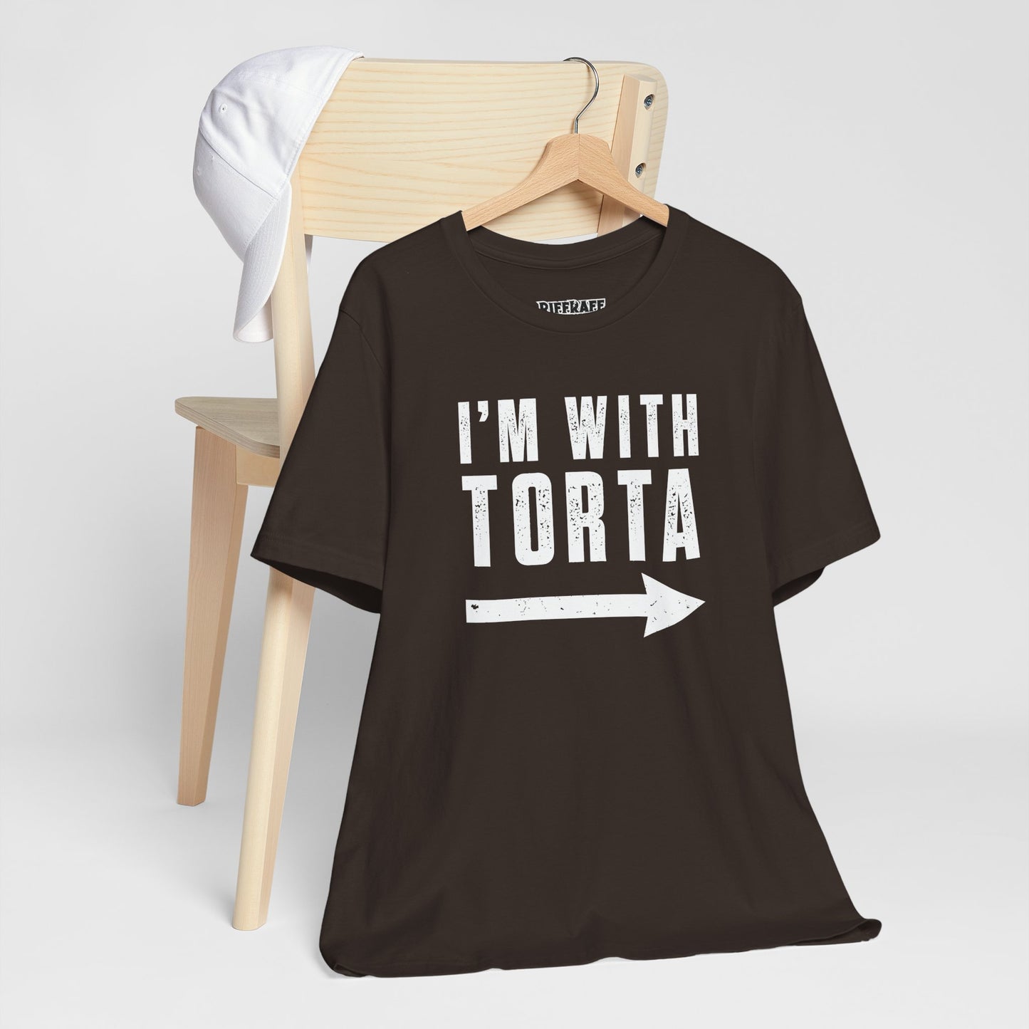 I’m With Torta Arrow Tee - Funny Family/Partner Mexican Food Shirt - Riff Rsff Wear