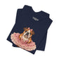 Bulldog Ballerina T-Shirt 'Torta' Cute Dog Graphic Tee