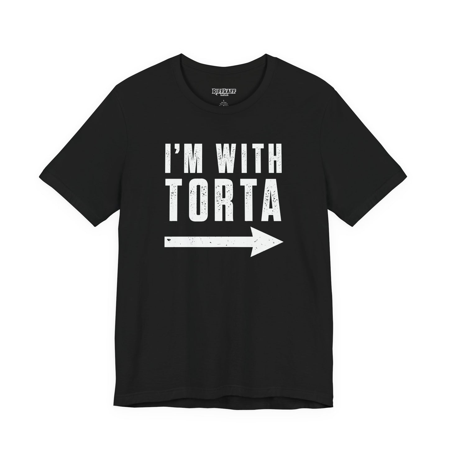 I’m With Torta Arrow Tee - Funny Family/Partner Mexican Food Shirt - Riff Rsff Wear