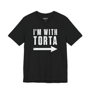 I’m With Torta Arrow Tee - Funny Family/Partner Mexican Food Shirt - Riff Rsff Wear