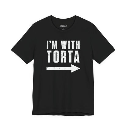 I’m With Torta Arrow Tee - Funny Family/Partner Mexican Food Shirt - Riff Rsff Wear