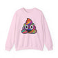 Colorful Emoji Crewneck Sweatshirt - Fun Unisex Design - Riff Raff Wear