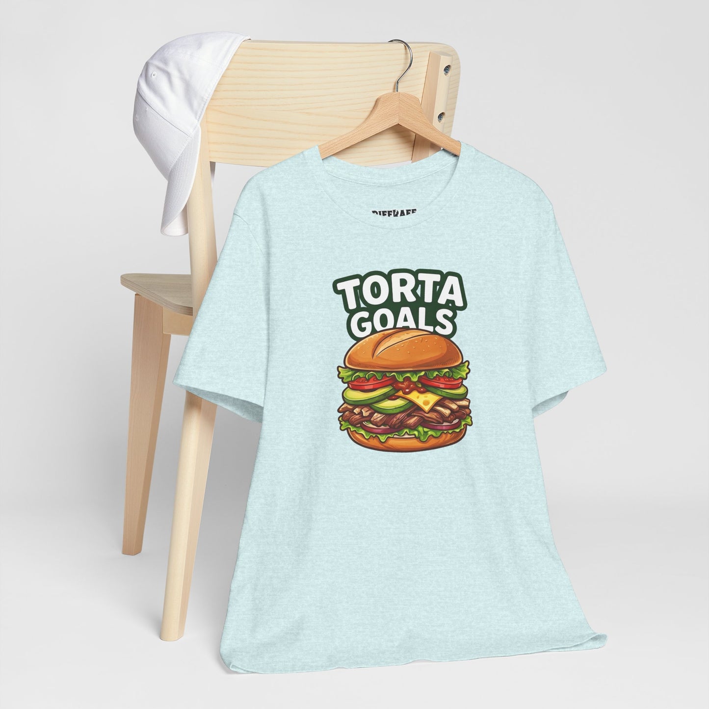 T-Shirt - "Torta Goals" Burger Graphic Tee - Riff Raff Wear