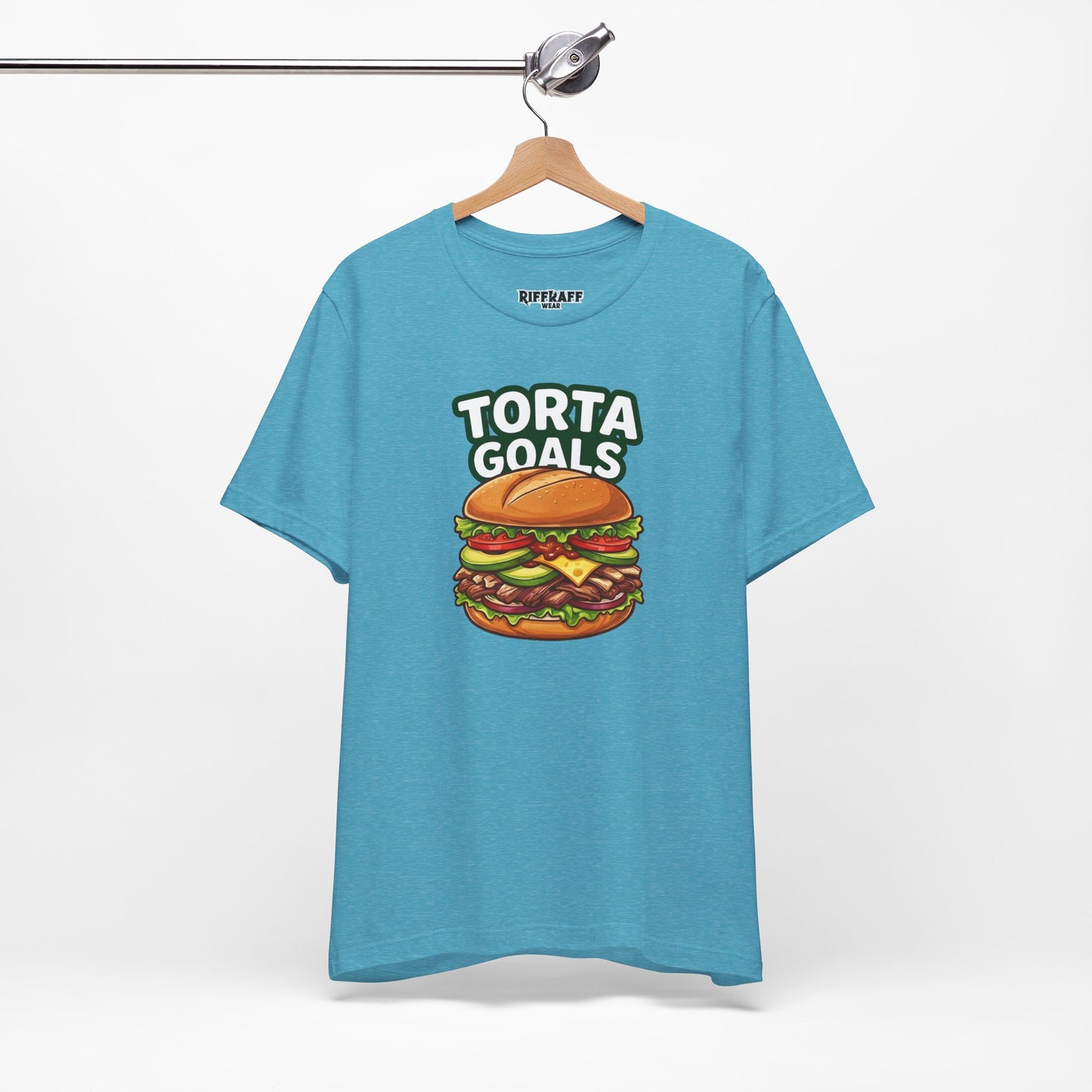 T-Shirt - "Torta Goals" Burger Graphic Tee - Riff Raff Wear