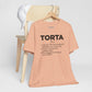 Tee - "TORTA" Definition Shirt (Mexican Sandwich Lover Tee) - Riff Raff Wear