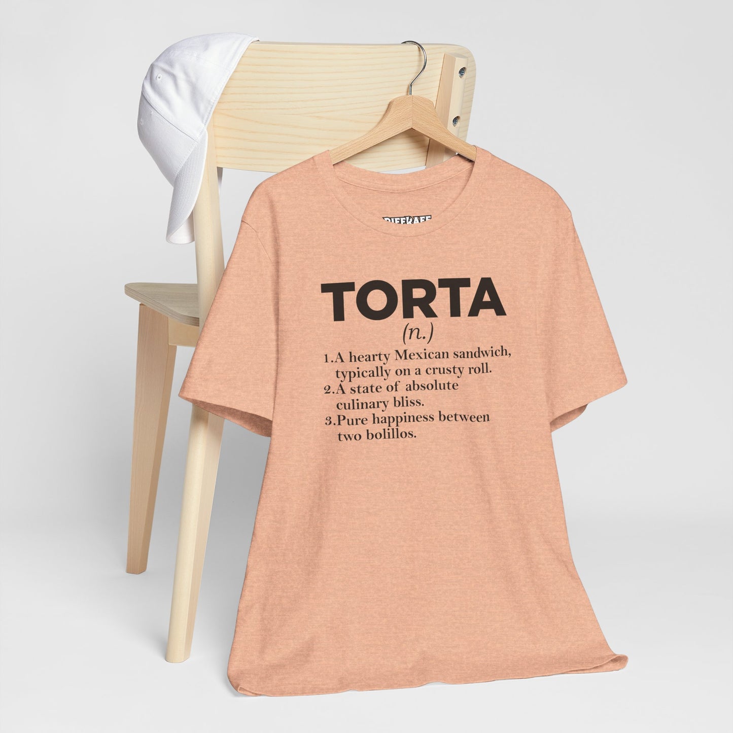 Tee - "TORTA" Definition Shirt (Mexican Sandwich Lover Tee) - Riff Raff Wear